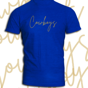 Cowboys (Shimmer Gold Ink)