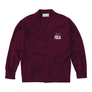 FBCA Monogrammed Cardigan