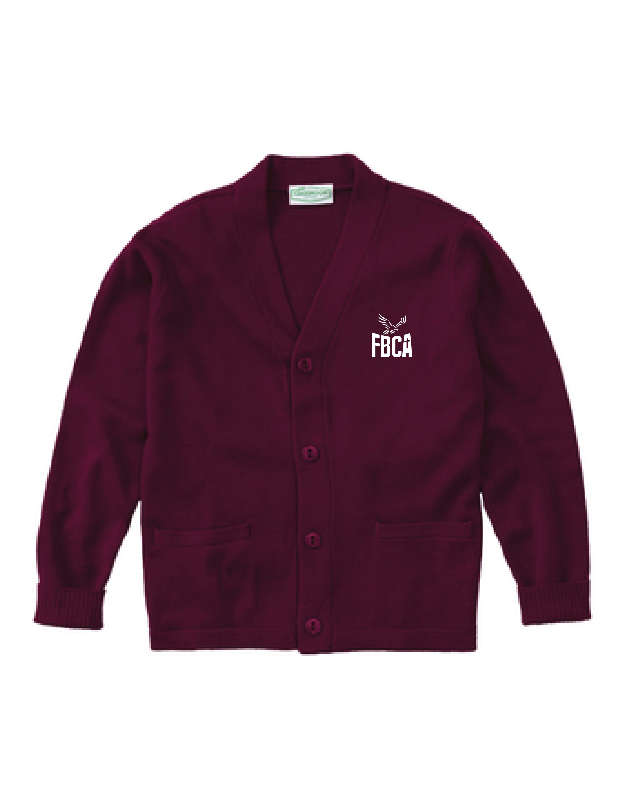 FBCA Monogrammed Cardigan