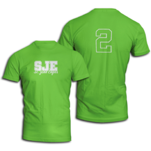 SJE Grade Shirts 2nd Grade (Lime)