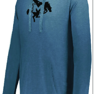 McNeese Horse Tri-Blend T-Shirt Hoodie