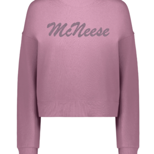 McNeese Crop Fleece Sweatshirt