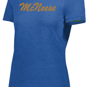 McNeese Script Ladies Tri-Blend Tee