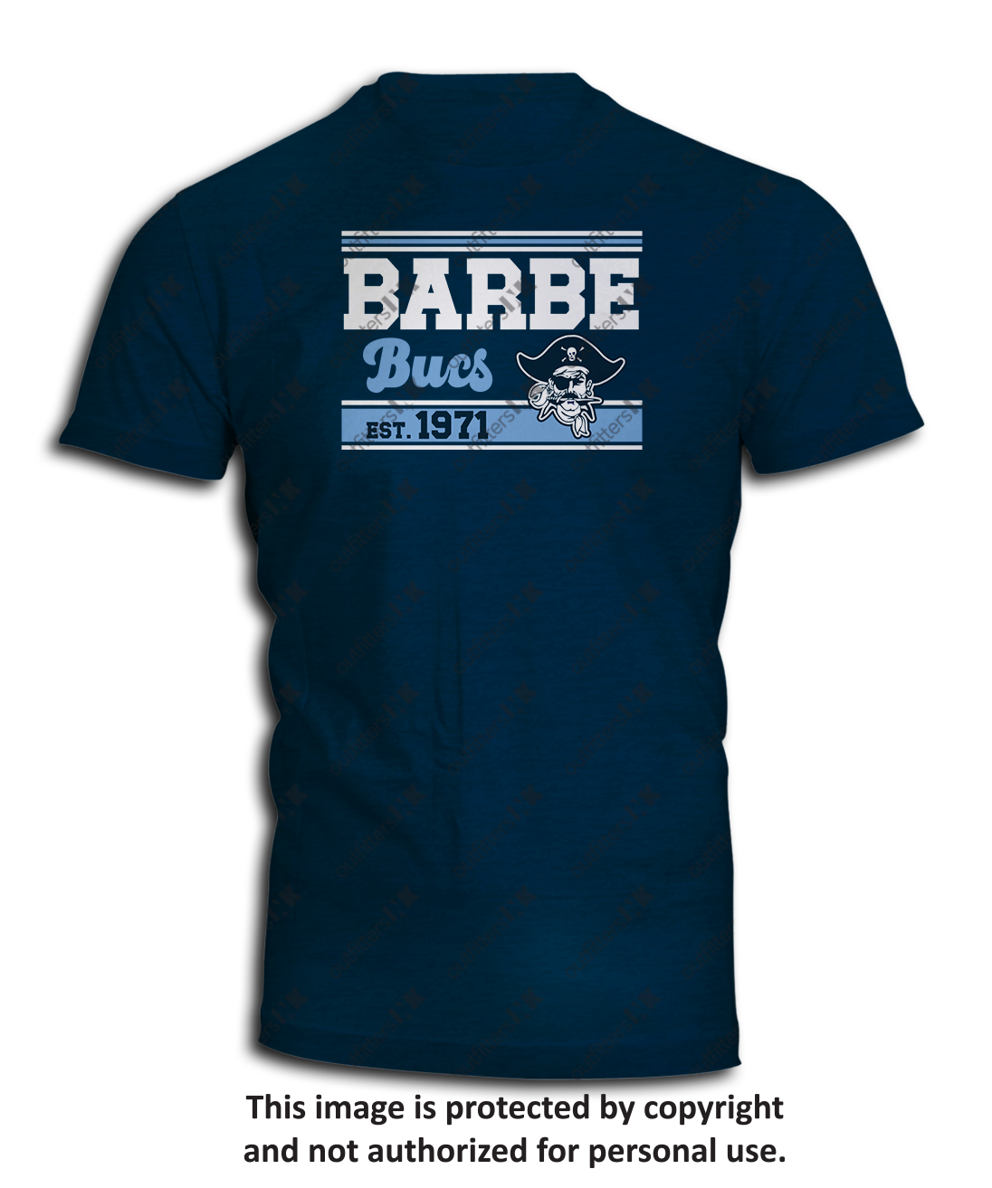 Barbe Fanwear (Stripe)