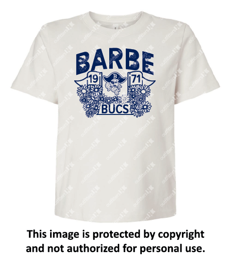 Barbe Fanwear Floral Boxy Tee