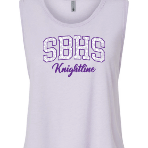 Knightline Lavender Crop Tank