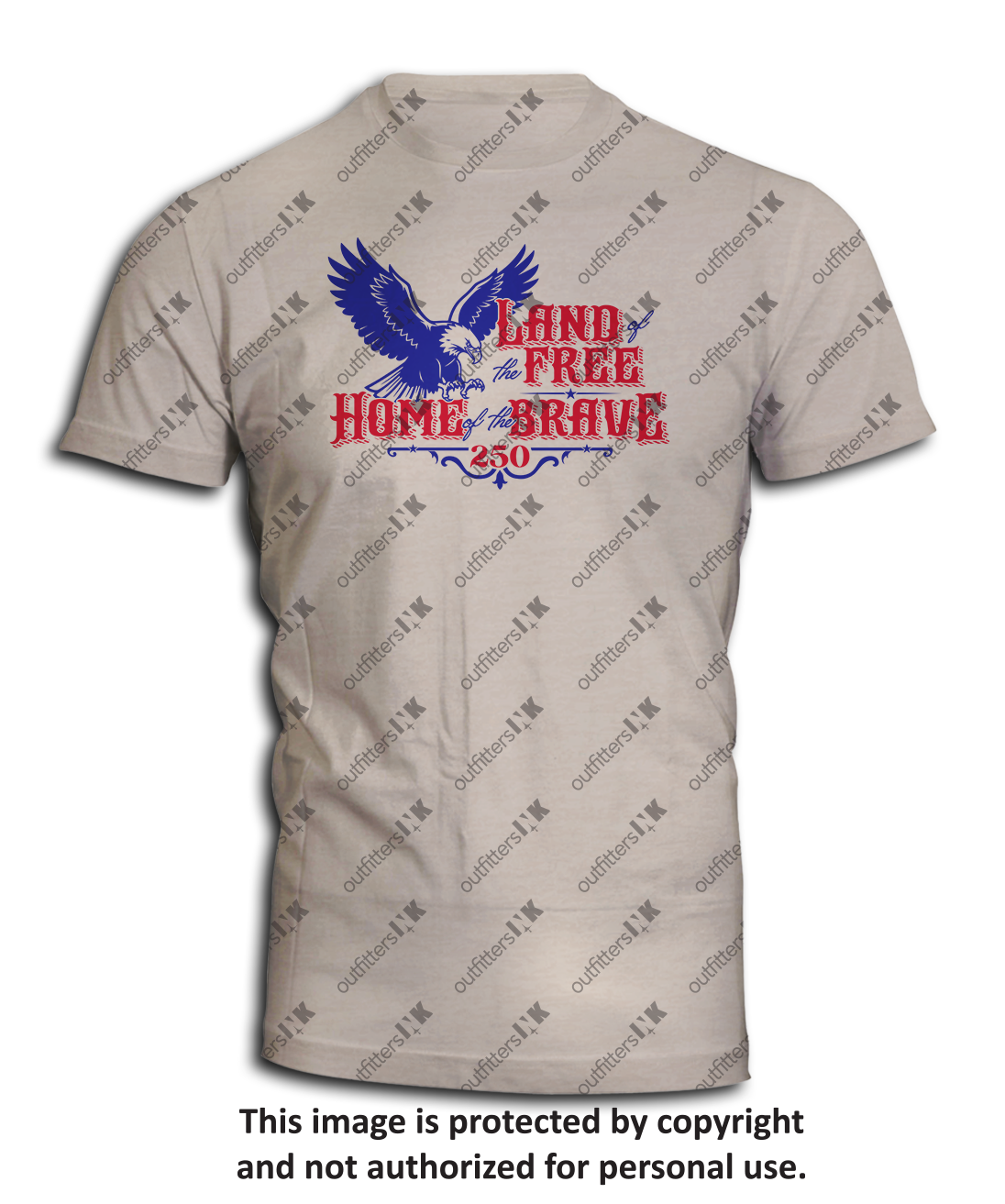 America 250 Eagle (Cream)