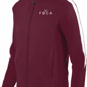 FBCA Monogram Full Zip Jacket (Maroon)