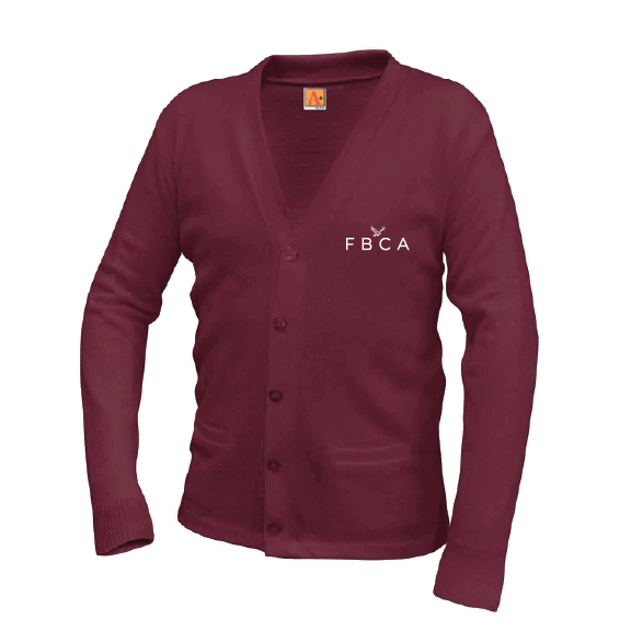 FBCA Monogrammed Cardigan
