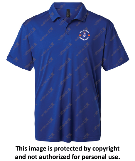 St. Louis Fanwear Solid Polo